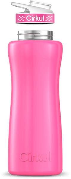 Custom 32oz. Stainless Steel Bottle & Comfort Grip Lid