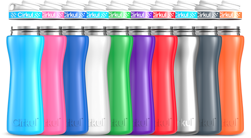 22oz. Stainless Steel Bottle & Comfort Grip Lid