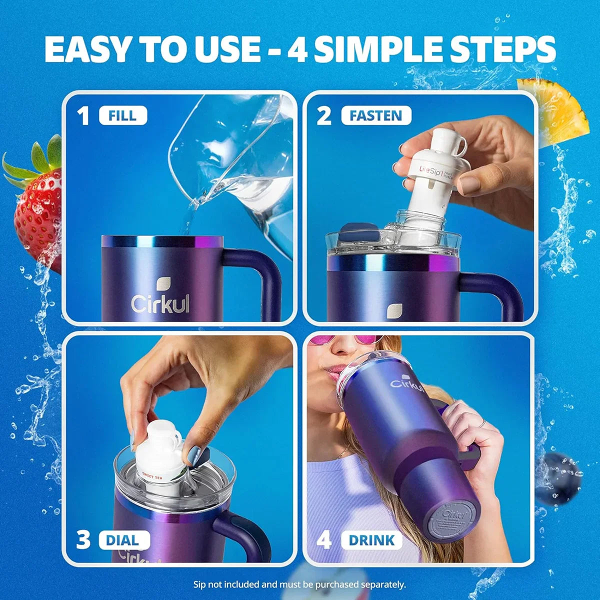 40oz. Chameleon All-Day StrawSip™ Tumbler